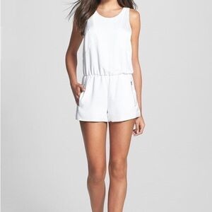 Parker white romper